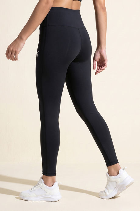 Zelocity Quick Dry Gym Leggings - Black Beauty — image 3